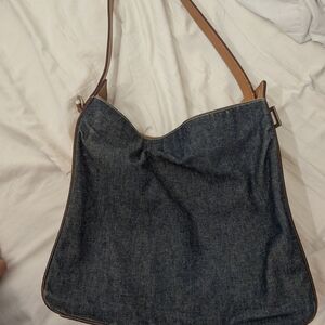 Dolce & Gabbana Leather Accent Womens Crossbody Bag